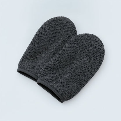 2 stk Anti-kalk Handske i grå mikrofiber